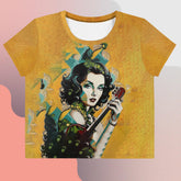 Trendy Music Apparel Crop Tee